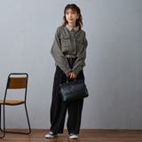 クロップドチェックシャツ | NICOLE | 詳細画像5 