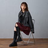 クロップドチェックシャツ | NICOLE | 詳細画像7 