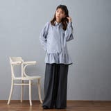 ペプラムデザインブラウス | NICOLE | 詳細画像10 