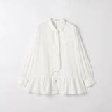 ペプラムデザインブラウス | NICOLE | 詳細画像12 