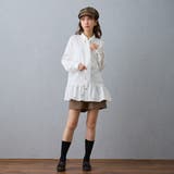 ペプラムデザインブラウス | NICOLE | 詳細画像2 