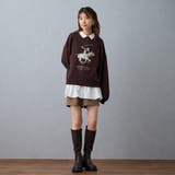 ペプラムデザインブラウス | NICOLE | 詳細画像5 