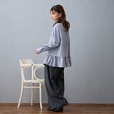 ペプラムデザインブラウス | NICOLE | 詳細画像9 