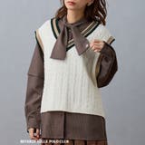 13ブラウン | 【BEVERLY HILLS POLO CLUB】ボウタイブラウス | NICOLE