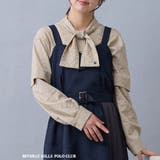 20イエロー | 【BEVERLY HILLS POLO CLUB】ボウタイブラウス | NICOLE