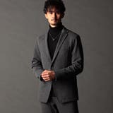 39チャコールグレー | アラカルトジャカードジャージジャケット | NICOLE