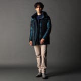 ストレッチシャンブレー ダウンブルゾン | NICOLE | 詳細画像3 