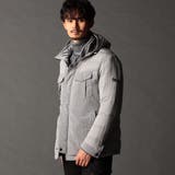 19ライトグレー | ブライトワッシャーリップ ダウンブルゾン | NICOLE