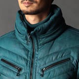 ムラプリントマイクロクロス ダウンブルゾン | NICOLE | 詳細画像12 