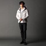 ムラプリントマイクロクロス ダウンブルゾン | NICOLE | 詳細画像2 