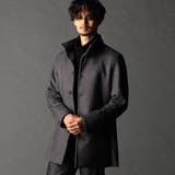 49ブラック | ダウンファブリック アラカルトスタンドコート | NICOLE