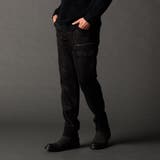 49ブラック | ムラプリントカットソー カーゴパンツ | NICOLE