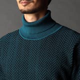 ヘリンボーン タートルネックニット | NICOLE | 詳細画像10