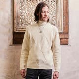 ビッグバスケットジャカード タートルネックニット | NICOLE | 詳細画像2 