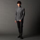 ビッグバスケットジャカード タートルネックニット | NICOLE | 詳細画像5 