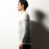 【RIELABO】グラデーションクルーネックニット | NICOLE | 詳細画像4 