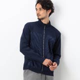 67ネイビー | 【NICOLE SPORTS】アラカルト ニットブルゾン | NICOLE