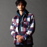 93その他4 | Wパッチポケット チェックシャツブルゾン | NICOLE