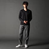 ブリスターバイヤスジャカードVネックプルオーバー | NICOLE | 詳細画像5 