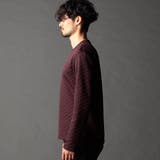 ブリスターバイヤスジャカードVネックプルオーバー | NICOLE | 詳細画像7 