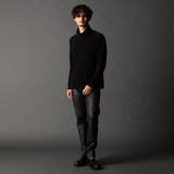 ブロックチェックベロア オフタートルプルオーバー | NICOLE | 詳細画像4 