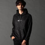 49ブラック | ブラッシュドクロス プルオーバーパーカー | NICOLE