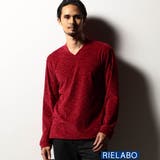 【RIELABO】カットコーデュロイ Ｖネックプルオーバー | NICOLE | 詳細画像1 