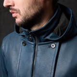 マイクロ起毛ポンチ ムラプリントナポレオンブルゾン | NICOLE | 詳細画像13 