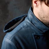 マイクロ起毛ポンチ ムラプリントナポレオンブルゾン | NICOLE | 詳細画像16 