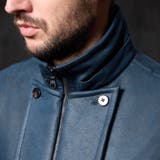 マイクロ起毛ポンチ ムラプリントナポレオンブルゾン | NICOLE | 詳細画像17 