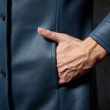 マイクロ起毛ポンチ ムラプリントナポレオンブルゾン | NICOLE | 詳細画像18 