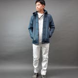 マイクロ起毛ポンチ ムラプリントナポレオンブルゾン | NICOLE | 詳細画像24 