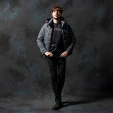 フードプリント中綿ブルゾン | NICOLE | 詳細画像4 