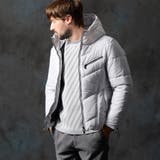 19ライトグレー | ナイロンタフタ 中綿ブルゾン | NICOLE