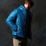 60ブルー | ナイロンタフタ 中綿ブルゾン | NICOLE