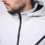 マイクロ起毛ポンチ ワッシャープリント中綿ブルゾン | NICOLE | 詳細画像10 