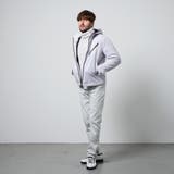 マイクロ起毛ポンチ ワッシャープリント中綿ブルゾン | NICOLE | 詳細画像3 