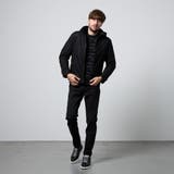 マイクロ起毛ポンチ ワッシャープリント中綿ブルゾン | NICOLE | 詳細画像4 