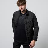 ナイロンタフタ 顔料プリント中綿ブルゾン | NICOLE | 詳細画像1 