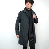 【HIDEAWAYS BLACK】ベストライナー付きステンカラーコート | NICOLE | 詳細画像23 