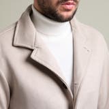 【HIDEAWAYS BLACK】マイクロ起毛ポンチ スタンドコート | NICOLE | 詳細画像14 