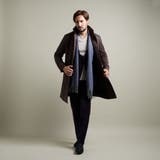 【HIDEAWAYS BLACK】マイクロ起毛ポンチ スタンドコート | NICOLE | 詳細画像2 