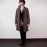 【HIDEAWAYS BLACK】マイクロ起毛ポンチ スタンドコート | NICOLE | 詳細画像20 