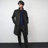 【HIDEAWAYS BLACK】マイクロ起毛ポンチ スタンドコート | NICOLE | 詳細画像26 