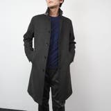 【HIDEAWAYS BLACK】マイクロ起毛ポンチ スタンドコート | NICOLE | 詳細画像27 