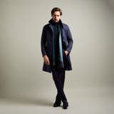 【HIDEAWAYS BLACK】マイクロ起毛ポンチ スタンドコート | NICOLE | 詳細画像5 