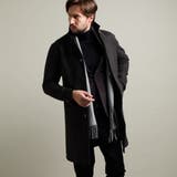 49ブラック | 【HIDEAWAYS BLACK】マイクロ起毛ポンチ スタンドコート | NICOLE