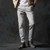 19ライトグレー | ダブルフェイス イージースラックス | NICOLE