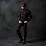 ヨコクロサテンストレッチパンツ | NICOLE | 詳細画像3 