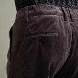 【HIDEAWAYS BLACK】コーデュロイワンタックイージースラックス | NICOLE | 詳細画像11 